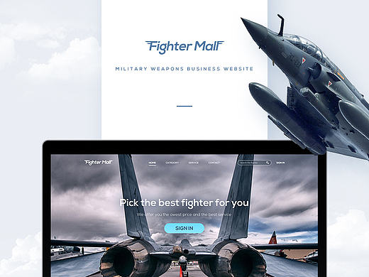 Fighter mall - 专门做战机特卖的网站