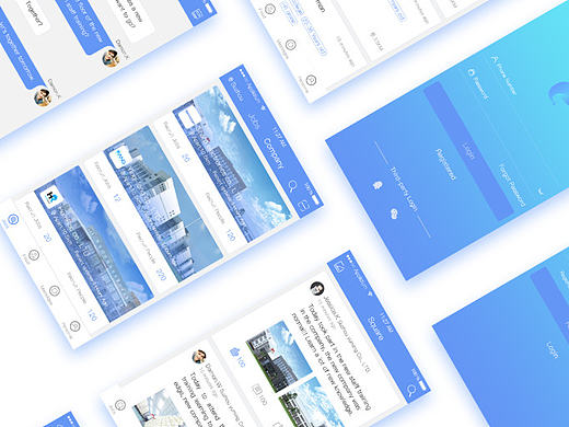 Putong Work UI Design