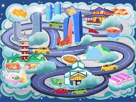 苏州插画