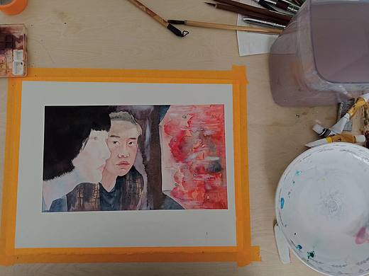 少年的你（個人主頁-ZMzE0OTk0NDQ=） - 藝術(shù)插畫 - 站酷設(shè)計(jì)師素描速寫潔澍原創(chuàng)素材 - 站酷ZCOOL