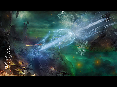 香蜜沉沉燼如霜-天魔大戰(zhàn)matte painting（個人主頁-ZMzA5NDQzMjg=） - 設(shè)定/分鏡 - 站酷設(shè)計師七雅糕糕原創(chuàng)素材 - 站酷ZCOOL