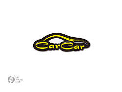 CARCAR靓车工厂专业汽车美容中心LOGO定稿及应用设计（已商用）
