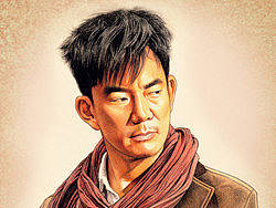 电影海报（彩铅）