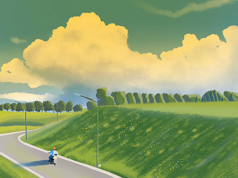 夏天的味道（個(gè)人主頁-ZNjAwMTQ2NDg=） - 商業(yè)插畫 - 站酷設(shè)計(jì)師畫畫的喵原創(chuàng)素材 - 站酷ZCOOL