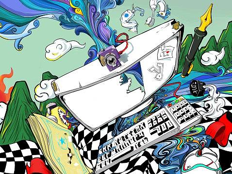 学生手册封面设计