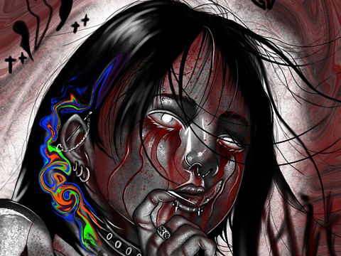 空的💔（个人主页-ZNTQzMDc3MDQ=） - 艺术插画 - 站酷设计师FIZZ_X原创素材 - 站酷ZCOOL