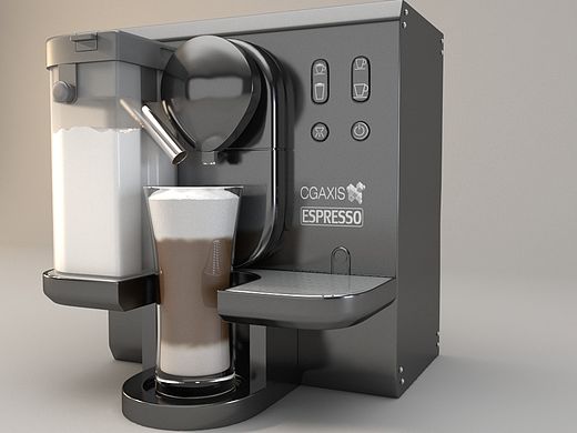 咖啡機（個人主頁-ZNTA5NjE4Njg=） - 生活用品 - 站酷設(shè)計師低級野生建模小白原創(chuàng)素材 - 站酷ZCOOL