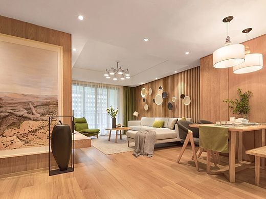 106㎡和风日式 | 禅思静逸，享受舒适清和慢生活