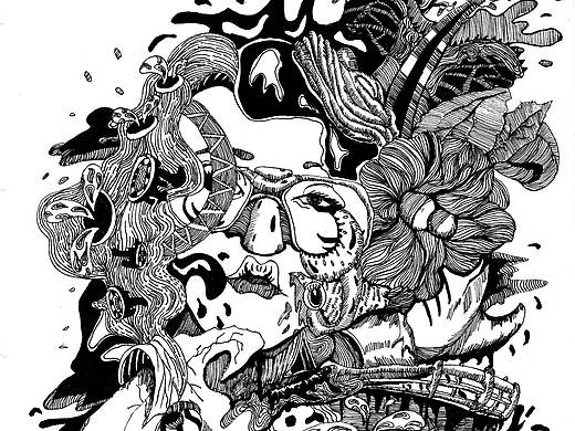 手绘（个人主页-ZMTc1NDY2Njg=） - 艺术插画 - 站酷设计师tiin原创素材 - 站酷ZCOOL