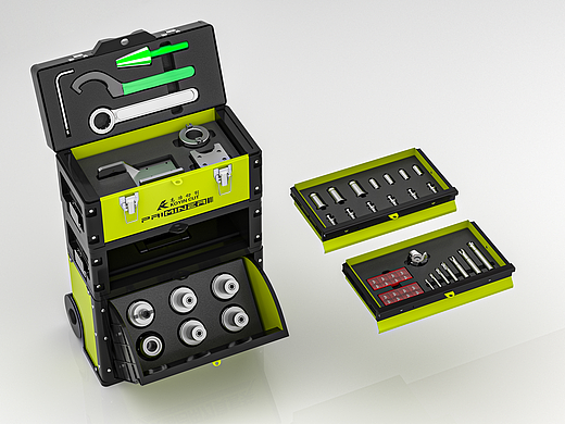 建模-模具刀具移动工具箱、铣刀、车刀、钻头、螺纹头