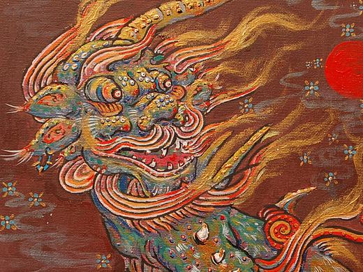 神话形象插画