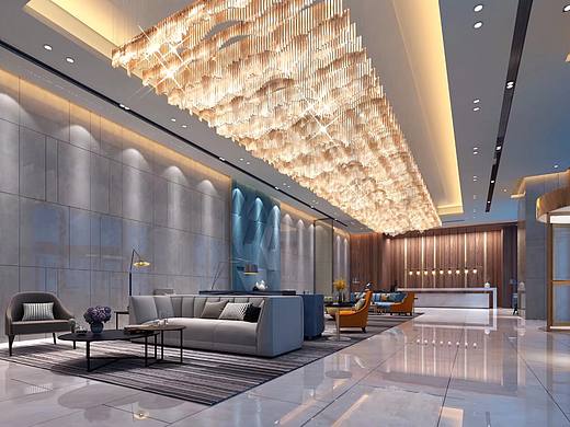 接待大廳（個(gè)人主頁-ZMzE0Nzg5MDQ=） - 家裝設(shè)計(jì) - 站酷設(shè)計(jì)師小魯班收藏原創(chuàng)素材 - 站酷ZCOOL