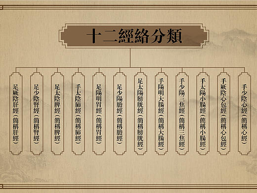 十二经络界面知识