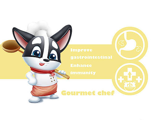 DOG 狗狗的FOOD（個人主頁-ZMjE4OTQzNTI=） - IP形象 - 站酷設(shè)計師牙兔原創(chuàng)素材 - 站酷ZCOOL