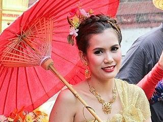 2014泰国泼水节狂欢——清迈古城  