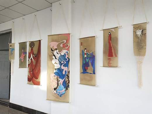 古风山灵，仿画