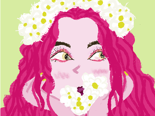 四月的涂涂画画