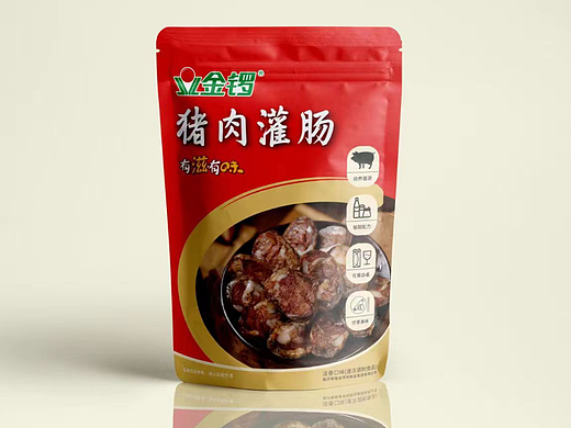 猪肉灌肠包装袋设计