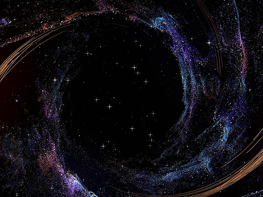 XP粒子汇聚动画