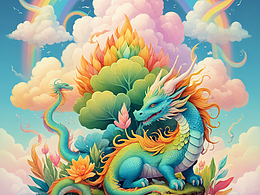 七彩祥龙