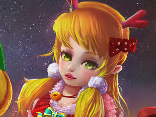 【同人】小乔的圣诞节皮肤（非官方）