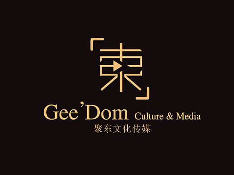 聚东文化传媒LOGO