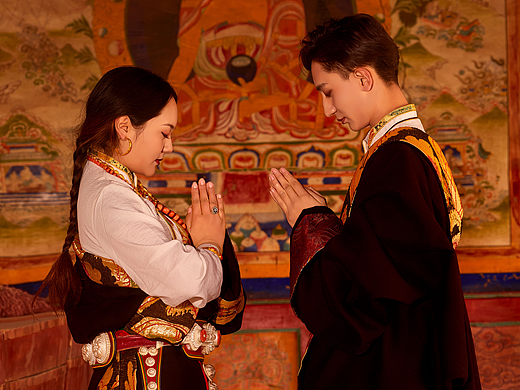 藏式婚纱照（个人主页-ZNjc5MTA2MTI=） - 人像摄影 - 站酷设计师黎明摄影师原创素材 - 站酷ZCOOL