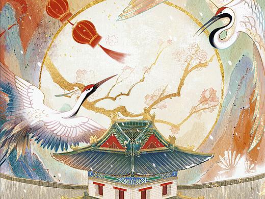 大雪｜二十四节气插画