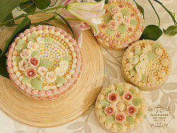 【发条宝贝】蛋糕皂壁纸——玫瑰花园