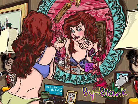 迪士尼公主系列-贝儿