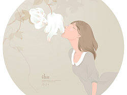 花信來時(shí)，無人似花依舊（個(gè)人主頁-ZMTMwODM0NA==） - 字體/字形 - 站酷設(shè)計(jì)師Sonic_Liang原創(chuàng)素材 - 站酷ZCOOL