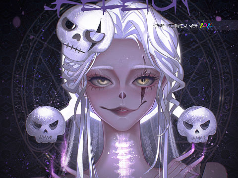 2021上半年 SKULLPANDA密林古堡系列仿妆