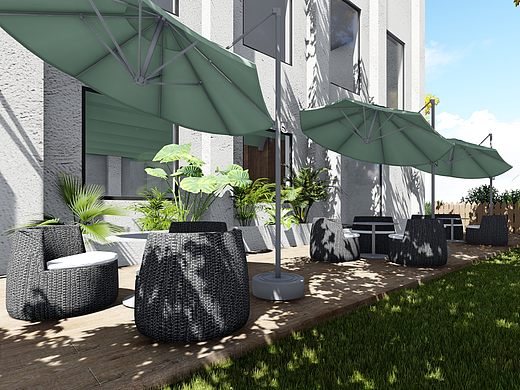 现代--有你餐厅效果图——工装