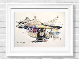 小鄉(xiāng)村一角