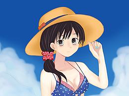 美少女（临摹）