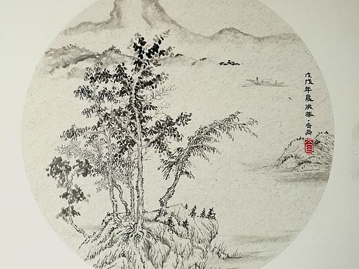 國畫風(fēng)景小寫意（個(gè)人主頁-ZMjgwMzA1NDg=） - 繪畫 - 站酷設(shè)計(jì)師zhanghongzhen原創(chuàng)素材 - 站酷ZCOOL