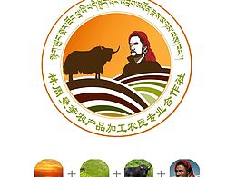 藏元素原创LOGO“曼笋”设计师：土丹加措