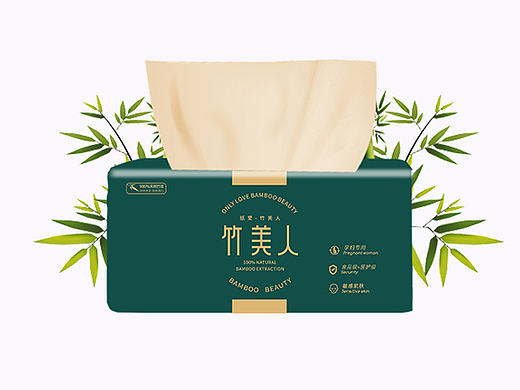 竹美人本色纸（LOGO/包装）