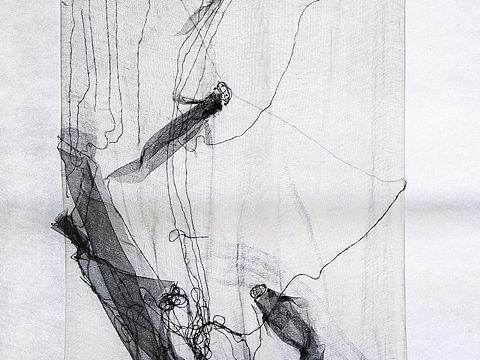 ink on gauze