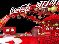 可口可乐路演