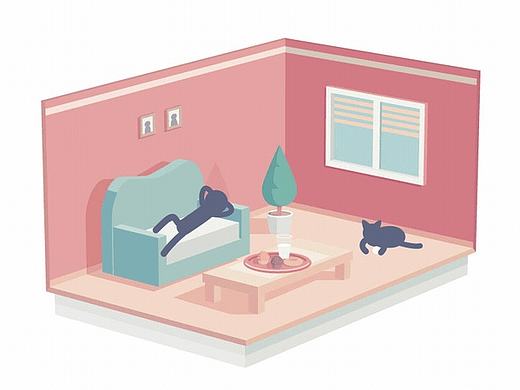 AE/C4D扁平动效练习