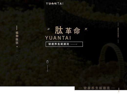 官方网站首页  个性大气  简约现代网页设计