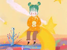 月亮女孩的思念