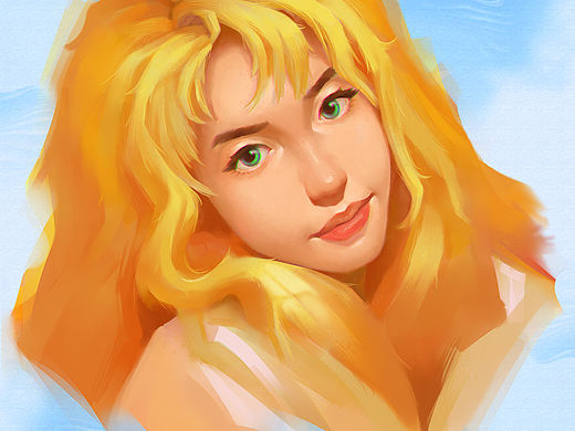 尝试一下厚涂（个人主页-ZNDUzMzk5Njg=） - 艺术插画 - 站酷设计师久岛JODO原创素材 - 站酷ZCOOL