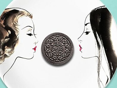 时尚水墨与美味