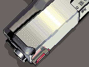 临摹像素画 打手枪教程（个人主页-ZMTgwMTg3MzI=） - 像素画 - 站酷设计师谈笑间一纸设计稿原创素材 - 站酷ZCOOL