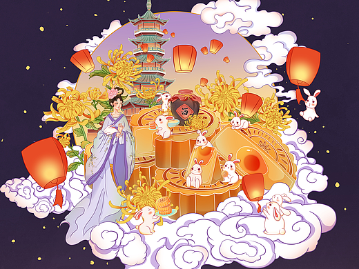 中秋佳月