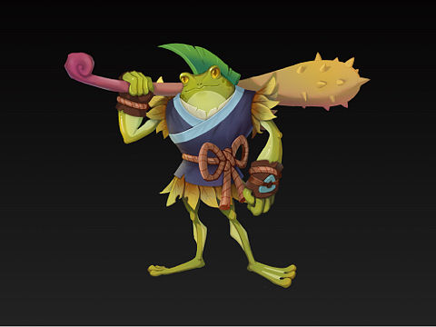 蛙勇士（个人主页-ZNTMzNzg4MDg=） - 独立游戏 - 站酷设计师二虎三壮它爹原创素材 - 站酷ZCOOL