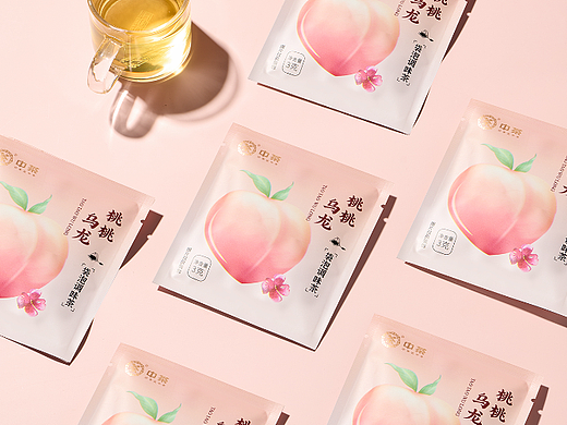 《中粮-中茶》桃桃乌龙茶拍摄 | 长沙黑衣人摄影