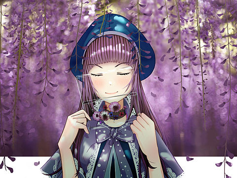 细嗅花香